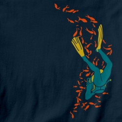 large tshirt school of fish balidiveshop 1